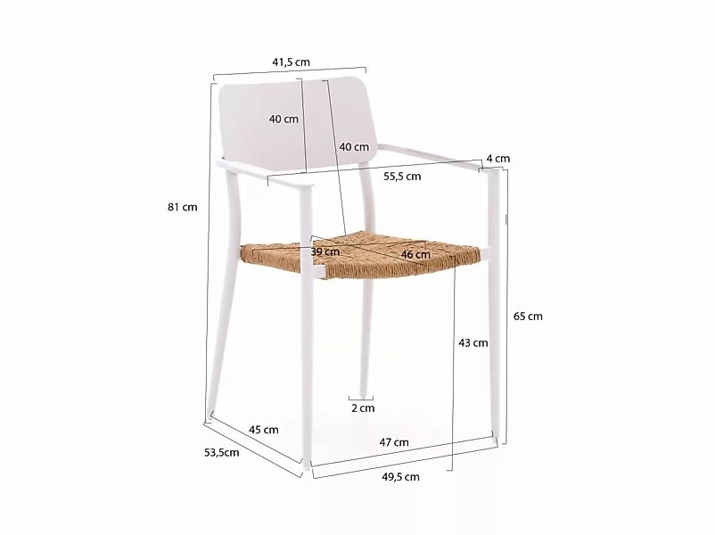 Bellagio Cino/Menzano 160  cm Gartenmöbel-Set 5-teilig stapelbar günstig online kaufen