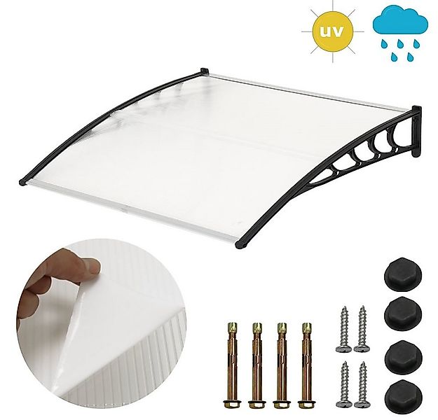 Feel2Home Vordach Haustürvordach Kunststoff Haustür Überdachung Vordach ver günstig online kaufen