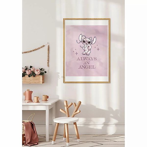 Komar Bild "Stitch Always an Angel", Disney-Comic, (1 St.), Wandbild zur De günstig online kaufen