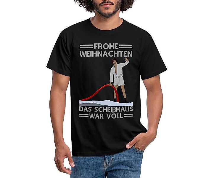Spreadshirt T-Shirt Frohe Weihnachten Scheißhaus War Voll Ugly Christmas Mä günstig online kaufen