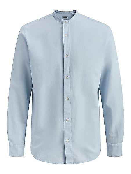 Jack & Jones PlusSize Langarmhemd JJEBREEZE LINEN BLEND BAND SHIRT L PLS mi günstig online kaufen
