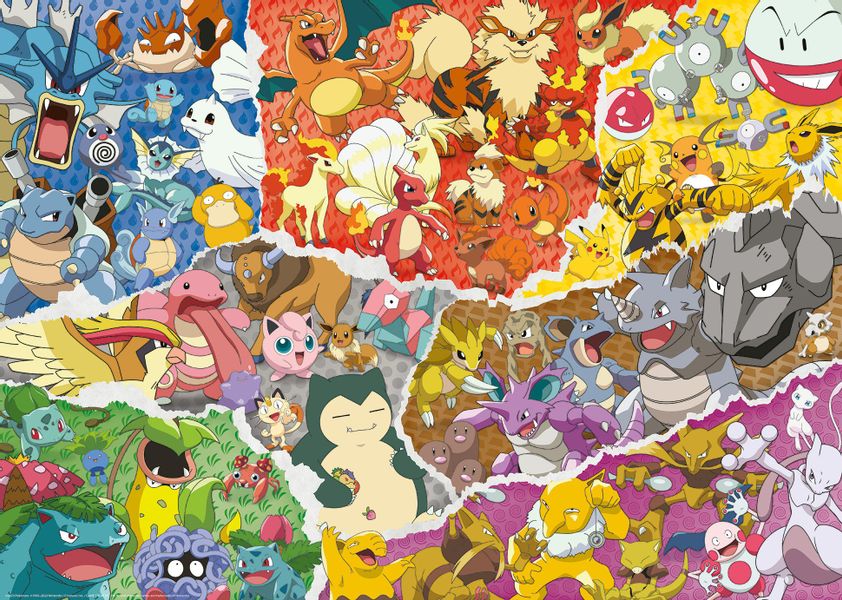 Ravensburger Puzzle Pokémon Abenteuer, 1000 Puzzleteile, günstig online kaufen