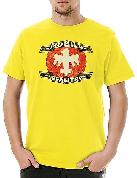 Urban Backwoods Print-Shirt Mobile Infantry Logo Herren T-Shirt Federation günstig online kaufen