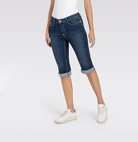 MAC Caprijeans "Dream-Sum", Bequemer Sitz mit krempelbarem Saum günstig online kaufen