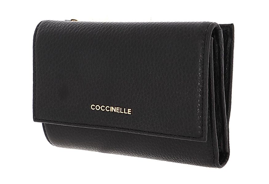 COCCINELLE Geldbörse Metallic Soft, aus echtem günstig online kaufen