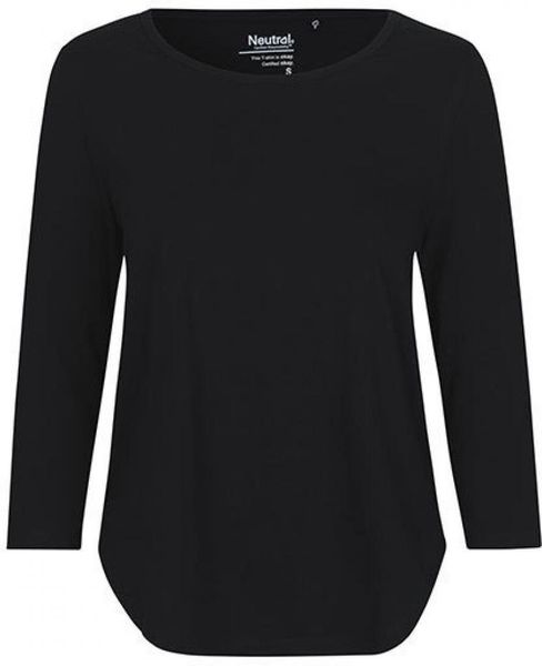 Neutral Langarmshirt Damen Three Quarter Sleeve günstig online kaufen