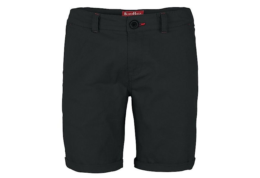 BlauerHafen Chinoshorts Herren Stretch Chino Shorts Slim Fit Bermuda Hose S günstig online kaufen