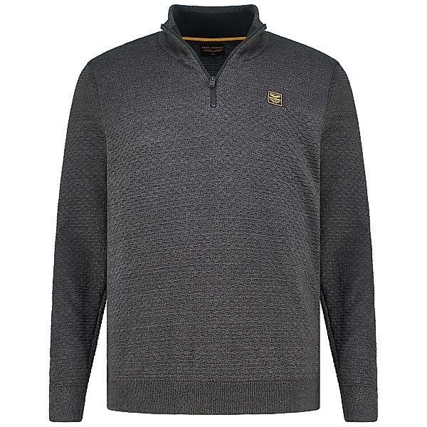 PME LEGEND Pullover mit Troyerkragen Farbe schwarz Größe: 5XL günstig online kaufen
