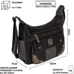 EAAKIE Umhängetasche Damen Tasche Schultertasche Umhängetasche günstig online kaufen
