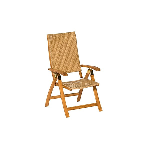 Merxx Carpi Set 7-tlg. 6 Klappsessel Gartentisch Ausziehbar 150 (200) x 90 günstig online kaufen