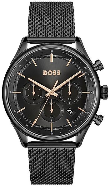 BOSS Chronograph GREGOR 1514065, Quarzuhr, Herrenuhr, Armbanduhr, Stoppfunk günstig online kaufen