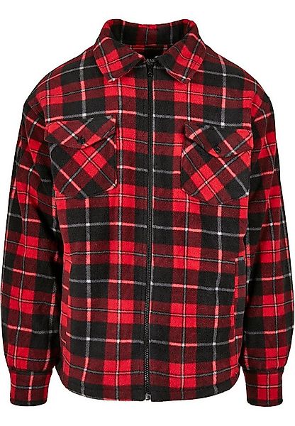 URBAN CLASSICS Allwetterjacke Urban Classics Herren Plaid Teddy Lined Shirt günstig online kaufen
