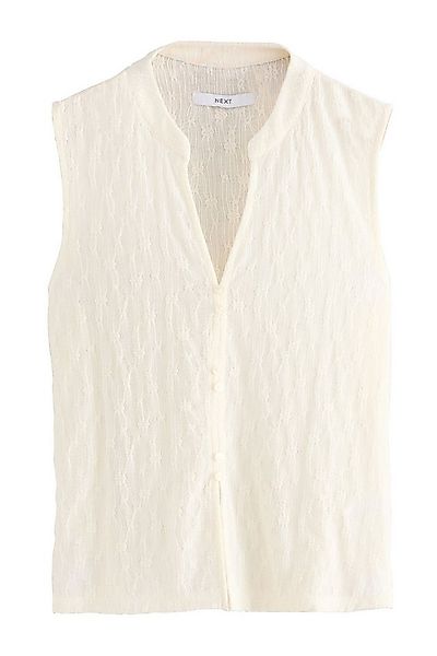 Next Blusentop Durchgeknöpftes transparentes Spitzenoberteil (1-tlg) günstig online kaufen