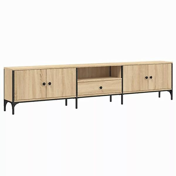 vidaXL TV-Schrank TV-Schrank mit Schublade Sonoma Eiche 200x25x44cm Spanpla günstig online kaufen