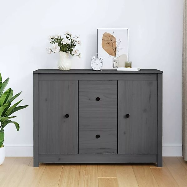 vidaXL Sideboard Sideboard Grau 100x35x74 cm günstig online kaufen