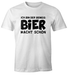 MoonWorks Print-Shirt Ich bin der Beweis günstig online kaufen