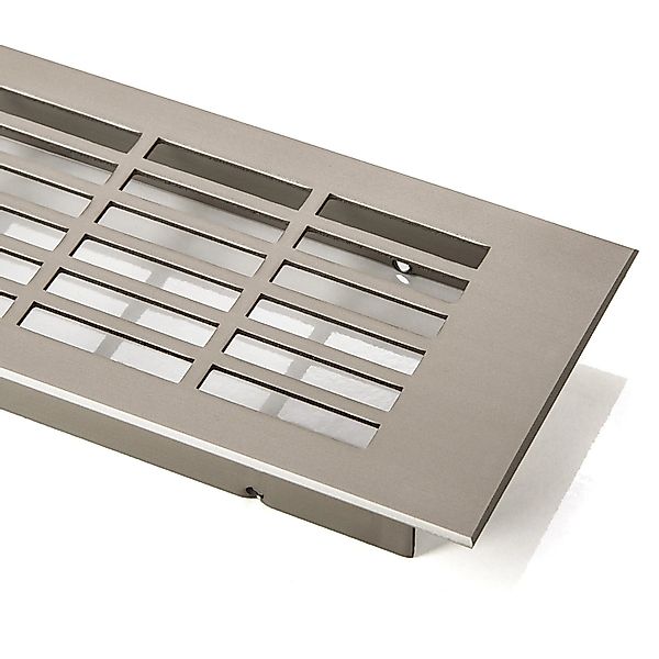 SOTECH Lüftungsgitter Lochung Eckig 750 mm Edelstahloptik günstig online kaufen