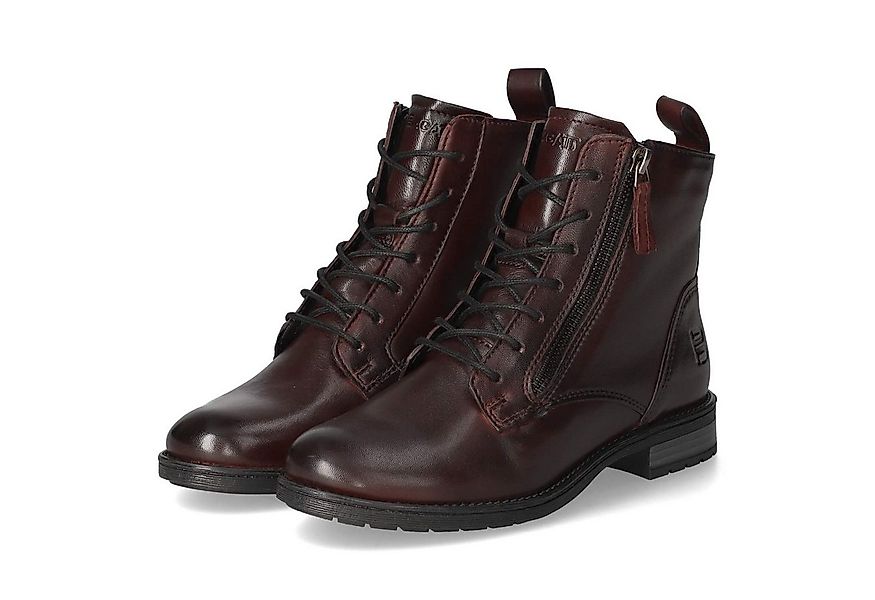 BAGATT TT.Bagatt D11AFS3K4100-3500 Damen Glattleder bordeaux Schnürstiefel günstig online kaufen