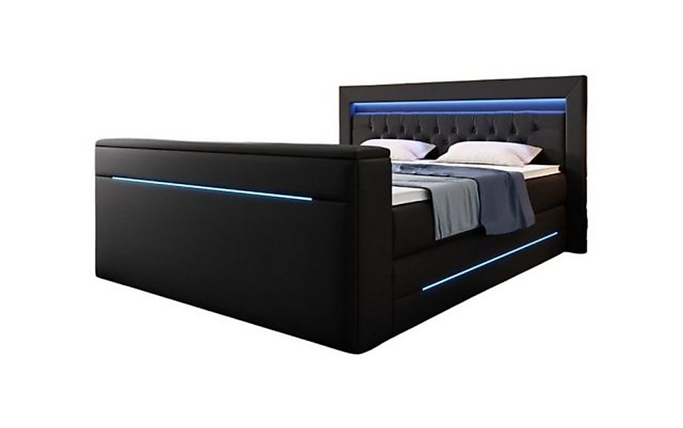 Luxusbetten24 Boxspringbett Merkur, mit TV Lift günstig online kaufen