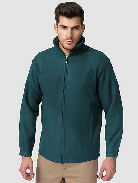 Egomaxx Hoodie Fleece Jacke Full Zip Sweatshirt Übergangsjacke ohne Kapuze günstig online kaufen