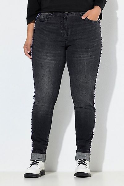 Angel of Style Regular-fit-Jeans Mom-Jeans Lea Wording-Seitenstreifen 5-Poc günstig online kaufen