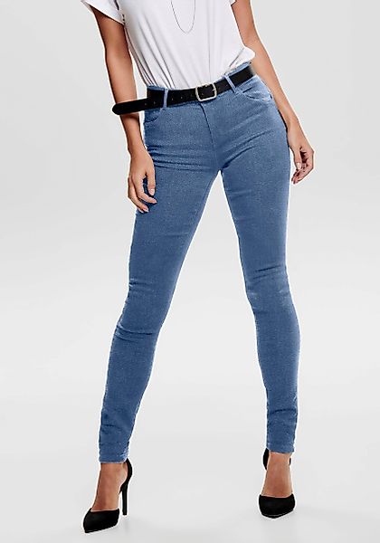 ONLY Skinny-fit-Jeans "ONLRAIN LIFE REG SKINNY DNM", mit Gürtelschlaufen günstig online kaufen