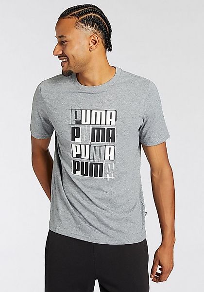 PUMA T-Shirt ESS+ LOGO LAB TEE sportlicher Stil, Kurzarmdesign, Rundhalsaus günstig online kaufen