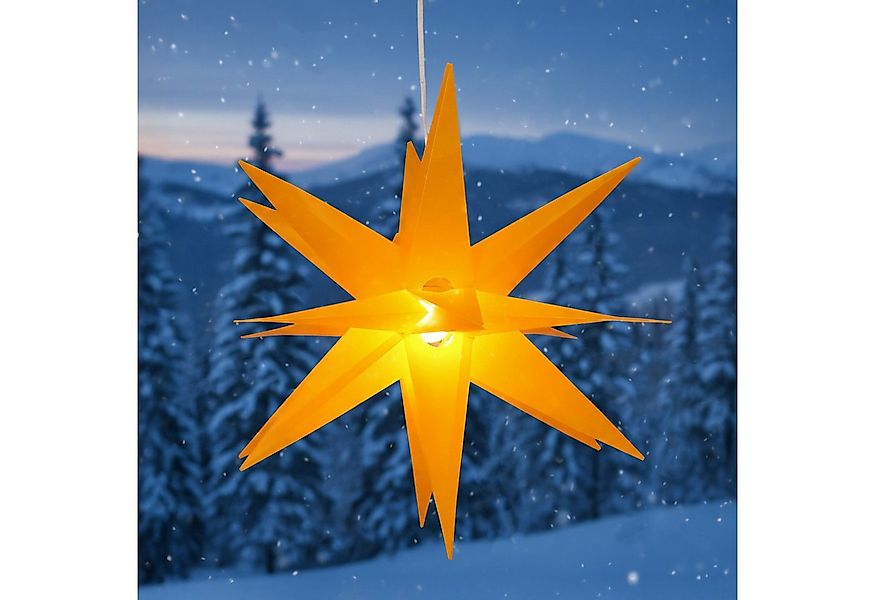 Guru-Shop LED-Stern für außen 3D Außenstern Kaspar, Weihnachtsstern,.., Leu günstig online kaufen