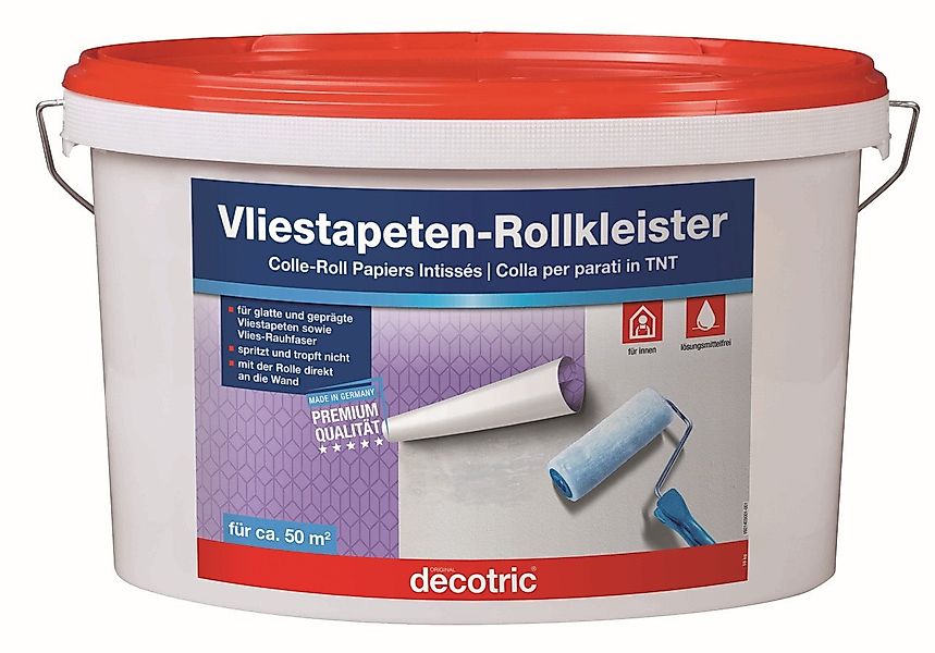 decotric® Kleister Decotric Rollkleister 10 kg für 50 m² für günstig online kaufen