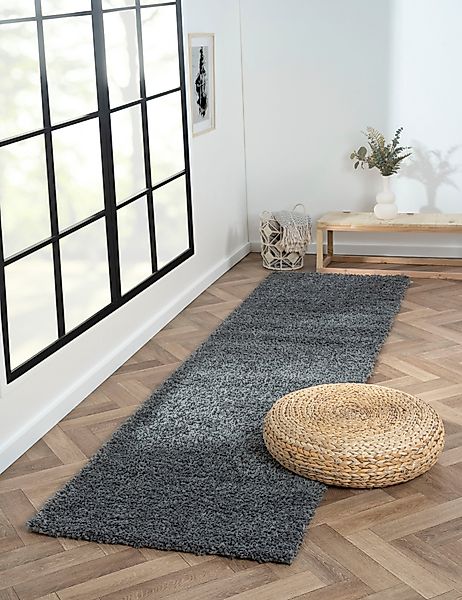 Myflair Möbel & Accessoires Hochflor-Läufer »My Shaggy«, rechteckig, 37 mm günstig online kaufen