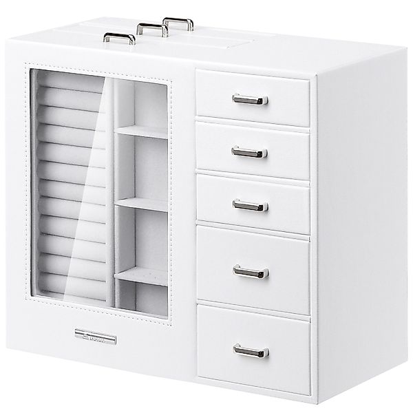 Yorbay Schmuckkasten Groß mit 8 Schubladen, günstig online kaufen