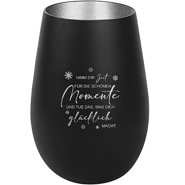 Der Porzellan-Laden Windlicht Zeitloses Windlicht: 'Nimm dir Zeit für die s günstig online kaufen