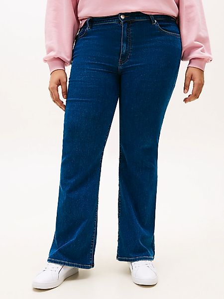 Tommy Hilfiger Curve Weite Jeans "CRV DNM EMI FLARE RW" in großen Größen, i günstig online kaufen