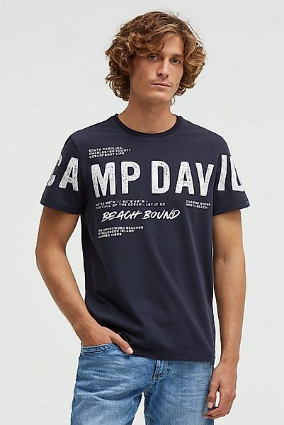 CAMP DAVID Rundhalsshirt mit Baumwolle günstig online kaufen