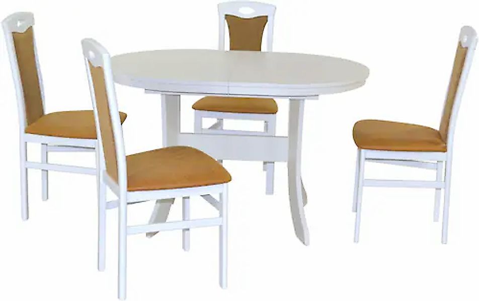HOFMANN LIVING AND MORE Essgruppe "5tlg. Tischgruppe", (Spar-Set, 5 tlg., 5 günstig online kaufen