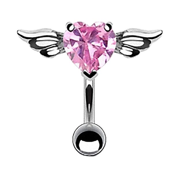 Taffstyle Bauchnabelpiercing Piercing Chirurgenstahl Kristall Flying günstig online kaufen