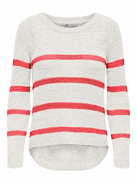 ONLY Strickpullover ONLGEENA XO L/S PULLOVER KNT NOOS mit Rundhalsausschnit günstig online kaufen