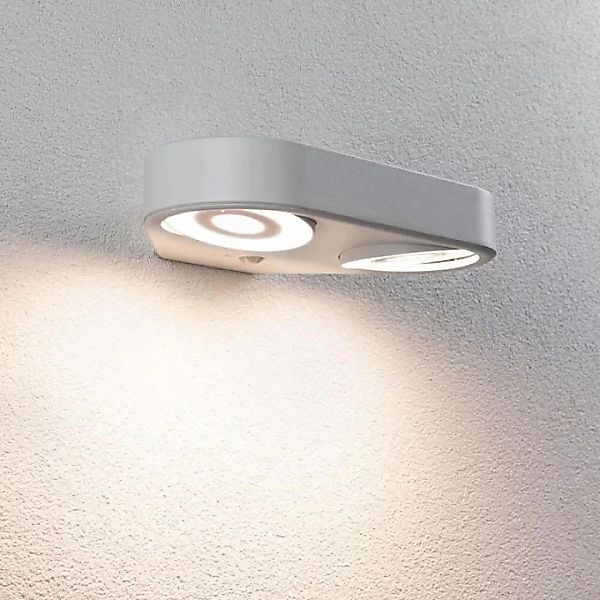 Paulmann LED Außen-Wandleuchte "Silma IP44 280x176mm 3000K 2x5,5 / 2x0,7W 2 günstig online kaufen