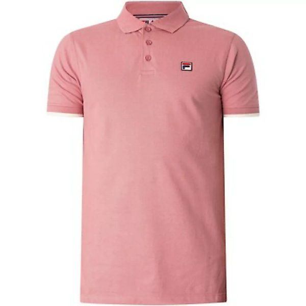 Fila  Poloshirt Maßgeschneidertes Ripp-Poloshirt mit zwei Knöpfen günstig online kaufen