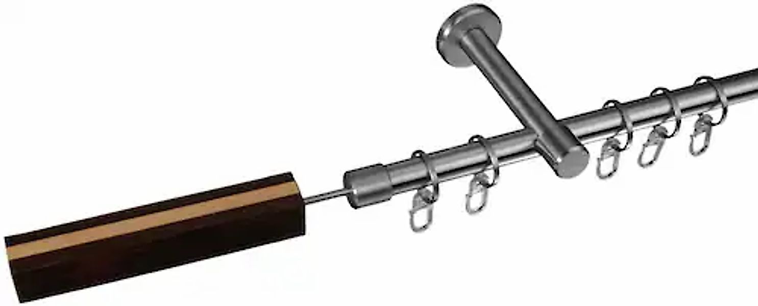 Liedeco Gardinenstange »Stil Viborg« Ø 16 mm 1 läufig-läufig Fixmaß 1-läufi günstig online kaufen