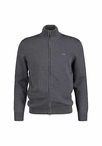 Gant Sweatshirt "Strickjacke CASUAL COTTON ZIP CARDIGAN" günstig online kaufen