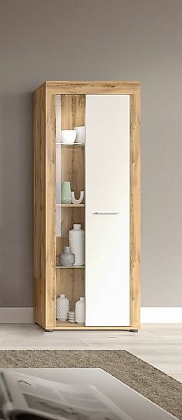 Home affaire Vitrine "Aosta, Höhe 159 cm, in verschiedenen Farbausführungen günstig online kaufen