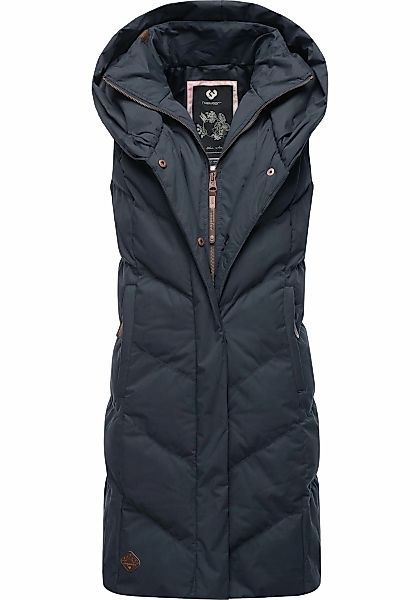 Ragwear Steppweste "Natalka Vest", stylische, gesteppte Winterweste mit gef günstig online kaufen