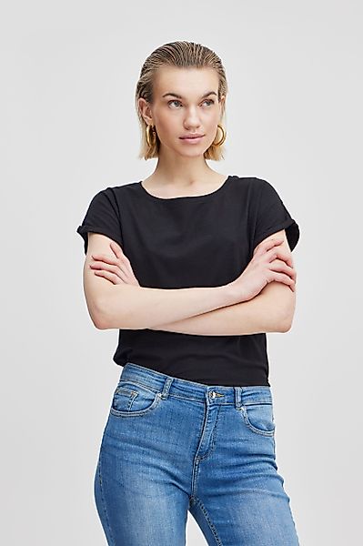 b.young T-Shirt Kurzarm Rundhals Sommer Pamila günstig online kaufen