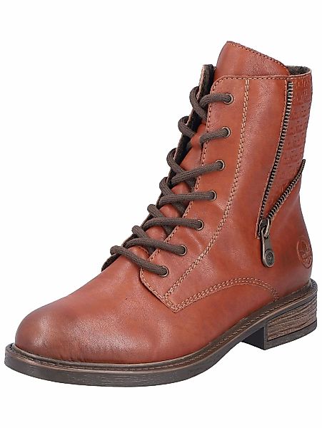 Rieker Schnürstiefelette "Rieker Stiefelette Lederimitat" günstig online kaufen