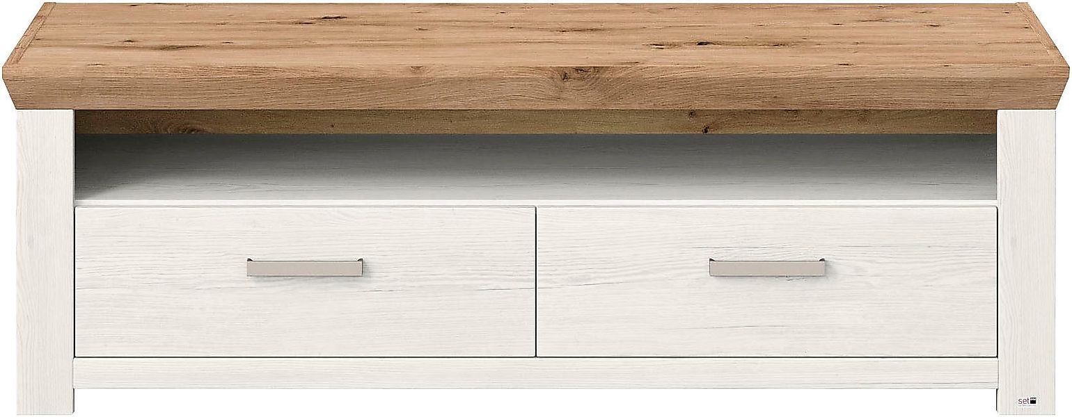 set one by Musterring Lowboard "York", Typ 31, mit 2 Schubkästen, Beleuchtu günstig online kaufen