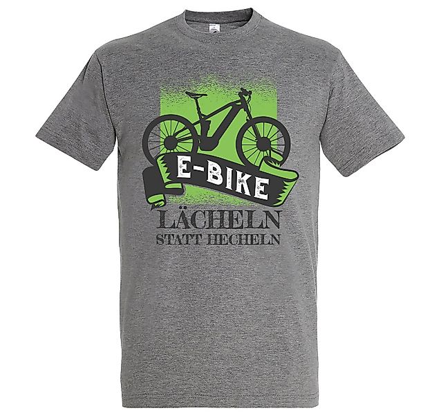 Youth Designz T-Shirt E-Bike Lächeln Statt Hecheln Herren Shirt mit lutsige günstig online kaufen