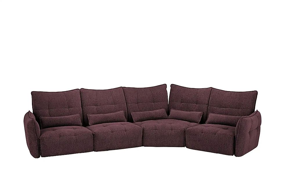 Ecksofa  Jeaneva ¦ rot ¦ Maße (cm): B: 471 H: 101 T: 200 Polstermöbel > Sof günstig online kaufen