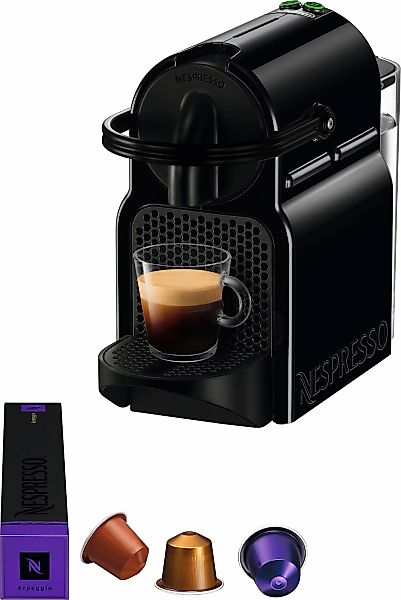 Nespresso Kapselmaschine "Inissia EN 80.B von DeLonghi, Black" inkl. Willko günstig online kaufen