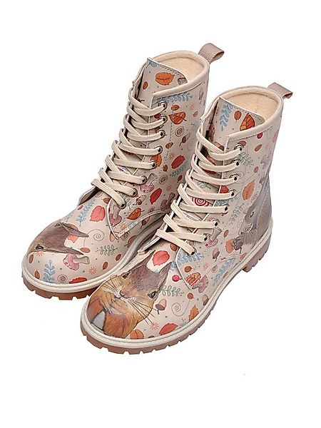 DOGO Long Boots Schnürstiefel Squirrel Damen Stiefeletten, Longe Schnürboot günstig online kaufen